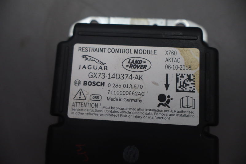 Load image into Gallery viewer, 16-20 Jaguar X260 XF XE Restraint Computer Control Module GX73-14D374-AK Oem