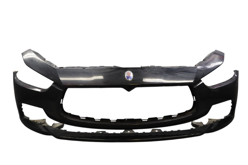 Load image into Gallery viewer, 14-17 Maserati Ghibli Front Bumper Cover Assembly Black 673001804 Oem