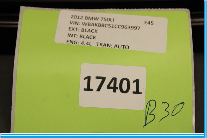 Load image into Gallery viewer, 09-15 BMW 750i 750Li F02 F01 Rear Right Door Window Glass Guide Channel Oem