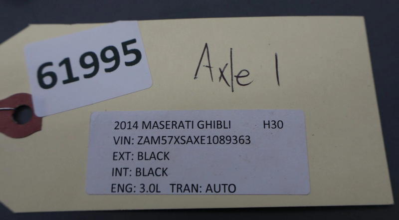Load image into Gallery viewer, 14-17 Maserati Ghibli Rear Left Driver Side Axle Shaft CV Half Shaft Oem