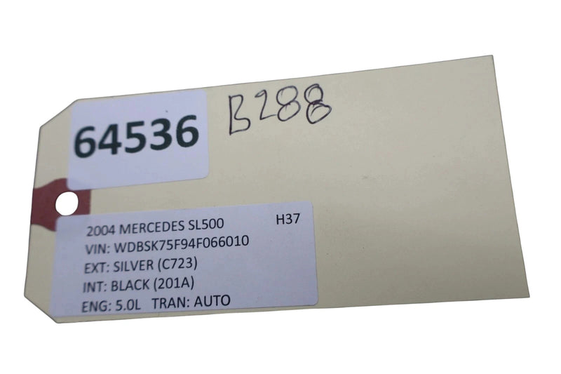 Load image into Gallery viewer, 03-12 Mercedes W215 SL500 SL600 Front Right Passenger Seat Upper Belt Trim Oem