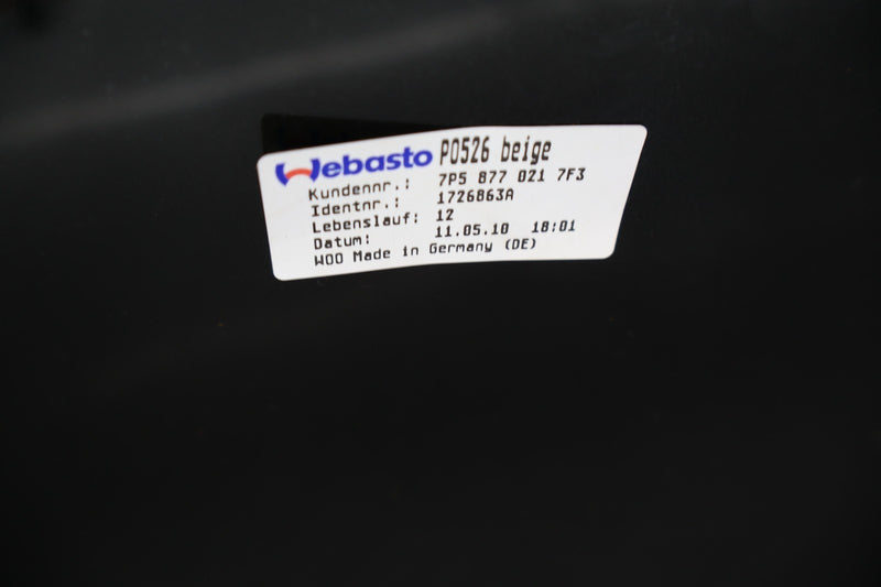 Load image into Gallery viewer, 11-18 Porsche Cayenne 958 Top Upper Sun Roof Sunroof Glass 7P5877021 Oem