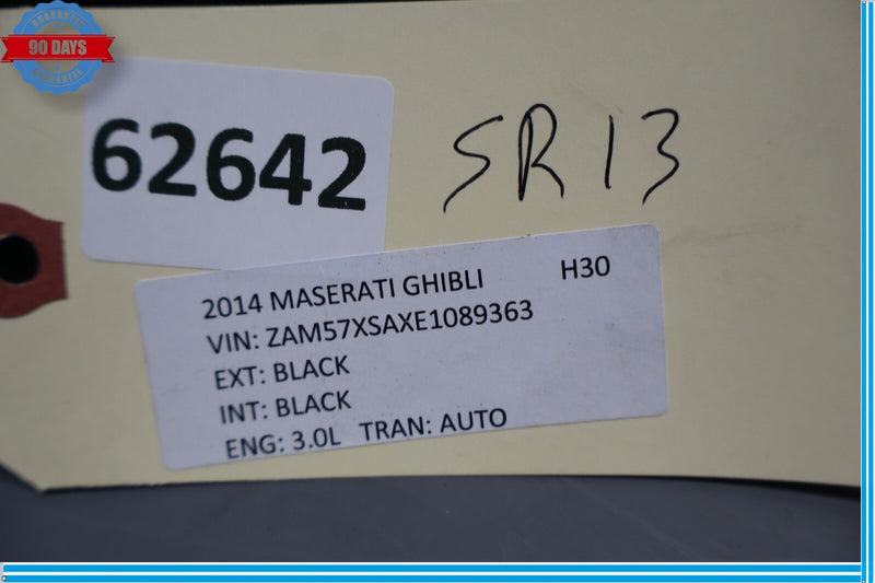 Load image into Gallery viewer, 14-17 Maserati Ghibli Front Left Driver Side Lower Seat Track Rail Frame Oem
