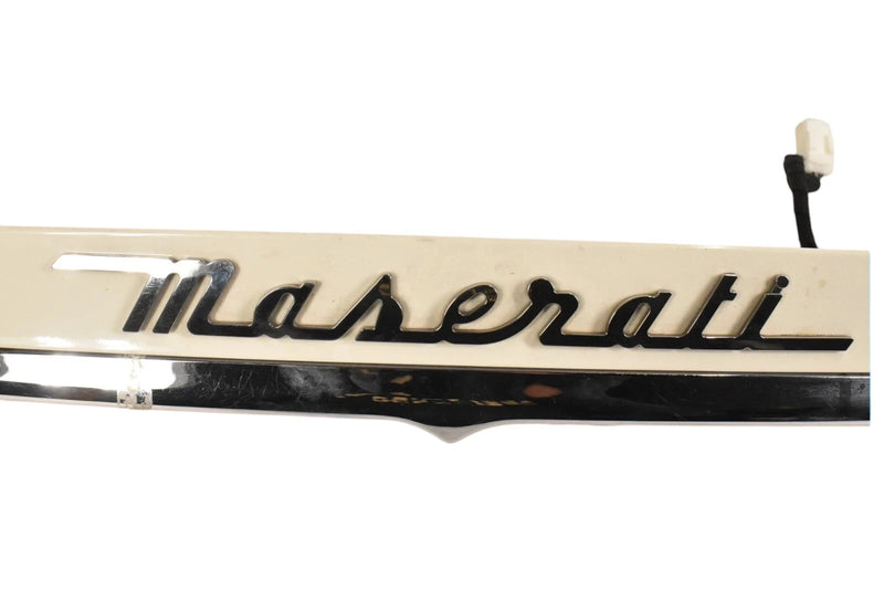 Load image into Gallery viewer, 14-20 Maserati Ghibli Trunk Lid Handle License Plate Light Molding 670146233 OEM