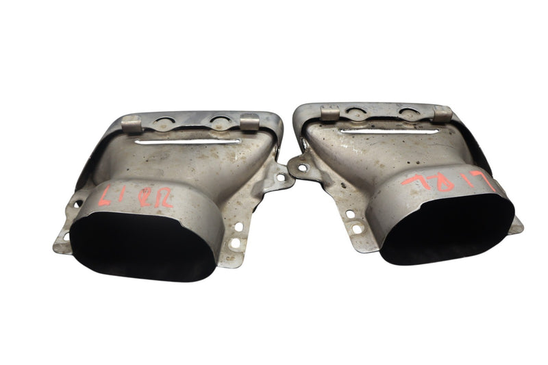 Load image into Gallery viewer, 07-19 Mercedes X164 GL450 Rear Left & Right Bumper Exhaust Muffler Tips Oem