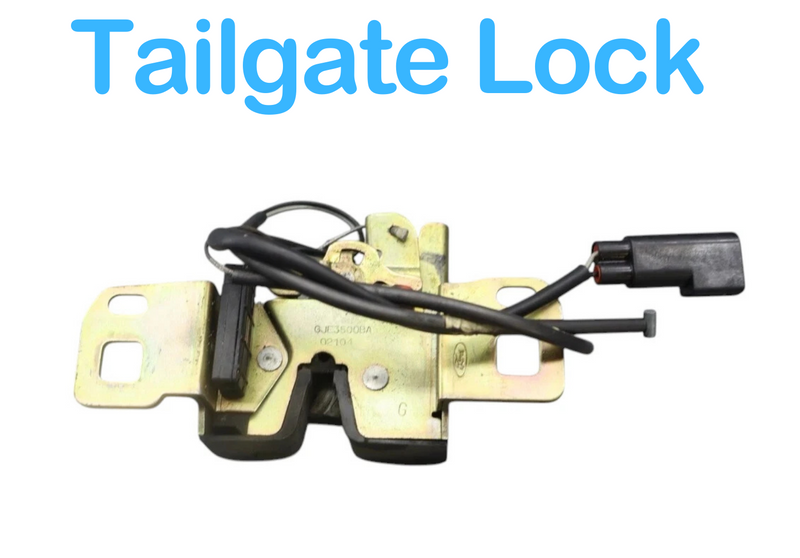 Load image into Gallery viewer, 01-06 Jaguar XK8 XKR X100 Trunk Tailgate Lid Latch Lock W/ Cable GJE3500BA OEM