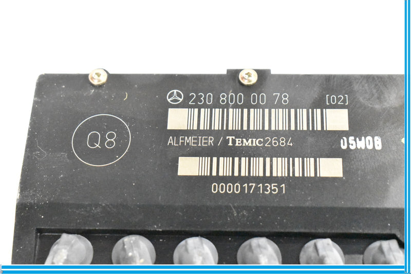 Load image into Gallery viewer, 03-06 Mercedes SL500 SL600 R230 Front Right Passenger Seat Valve Block Oem