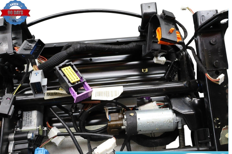 Load image into Gallery viewer, 03-13 Maserati Quattroporte S Front Left Side Seat Rail Frame W/Motors OEM