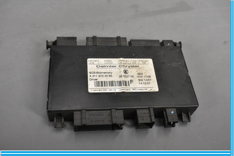Load image into Gallery viewer, 07-12 Mercedes X164 Seat GL450 GL550 Front Left Driver Side Control Module Oem
