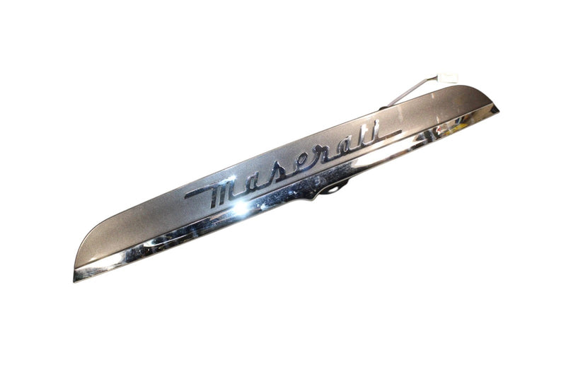 Load image into Gallery viewer, 14-17 Maserati Ghibli Trunk Deck Lid License Light Lamp Molding Cover 670010759