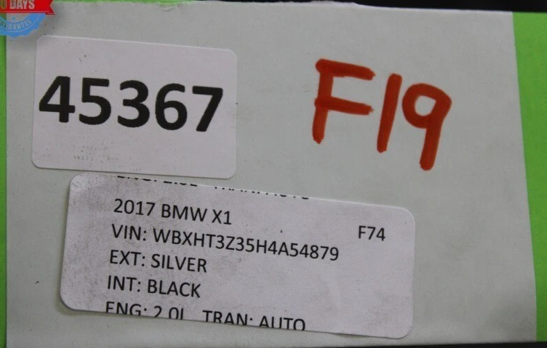 Load image into Gallery viewer, 16-22 BMW F48 X1 Rear Left Side Inner Fender Liner Splash Guard 51717346041 Oem