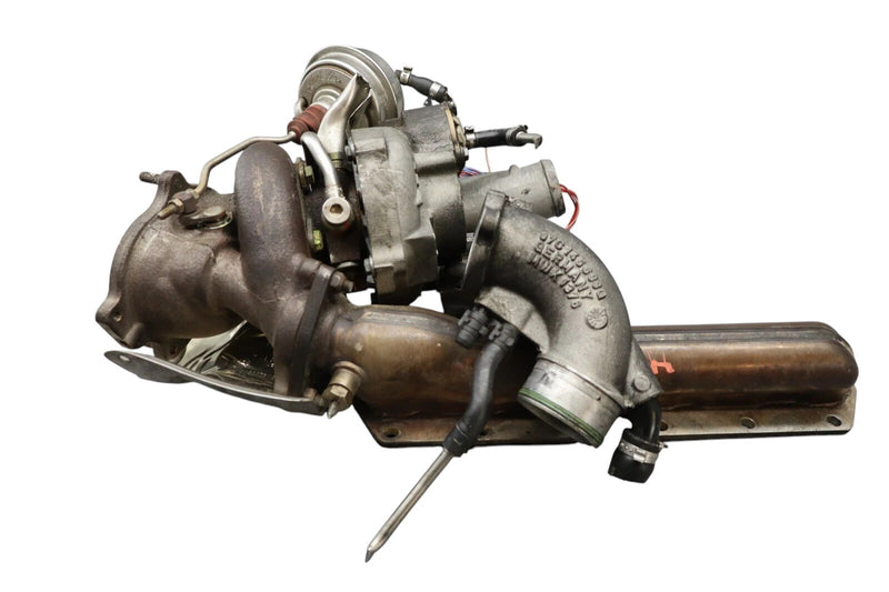 Load image into Gallery viewer, 03-08 Bentley Continental GTC GT 6.0L Left Side Turbocharger Turbo Manifold OEM