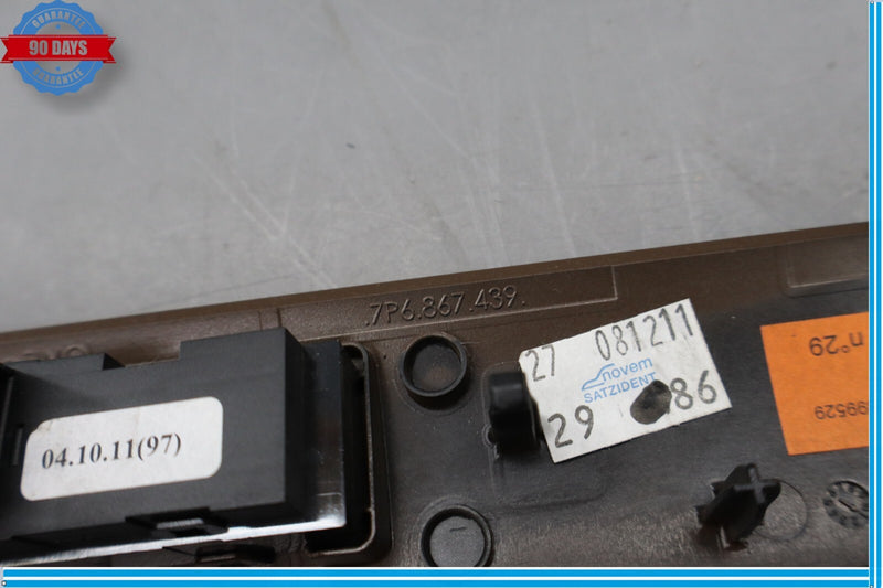 Load image into Gallery viewer, 11-17 Volkswagen Touareg Front Left Driver Side Door Trim Panel Wood Oem