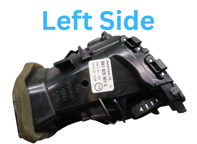 Load image into Gallery viewer, 09-12 Audi A4 A4 Quattro Front Left Side AC Air Vent Black 8K1820901 Oem