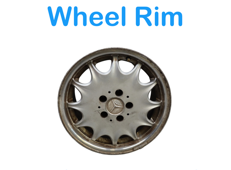 Load image into Gallery viewer, 90-02 Mercedes R129 300SL SL320 SL500 Wheel Rim Disc Silver 8 x 16 R16 Oem