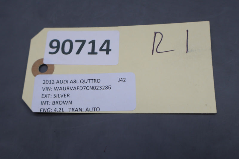 Load image into Gallery viewer, 11–18 Audi A8 Quattro Front Left Driver Seat Trim Cover Panel 4H0881328E Oem