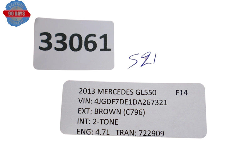 Load image into Gallery viewer, 13-16 Mercedes GL450 GL550 Front Right Interior Door Panel Black 1667200270 Oem