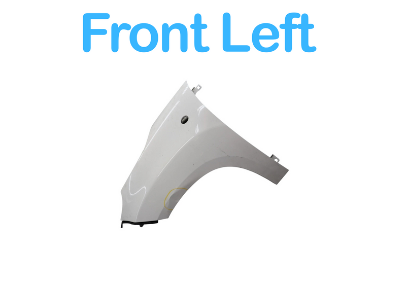 Load image into Gallery viewer, 14-19 Fiat 500L Front Left Driver Side Fender Cover Panel Assembly Silver Oem