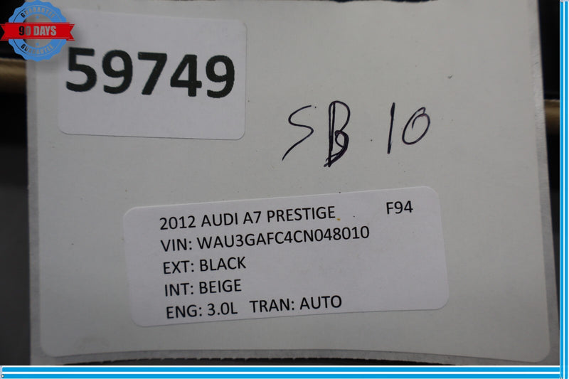 Load image into Gallery viewer, 12-18 Audi A7 Front Left Driver Side Seat Back Panel Cover Trim Oem