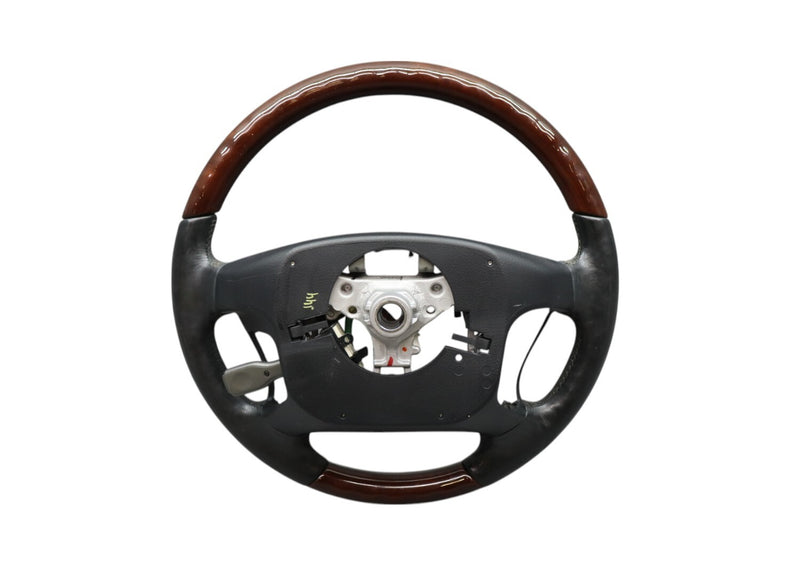 Load image into Gallery viewer, 07-12 Lexus LS460 Front Wood & Leather Steering Wheel Cruise Controls Oem