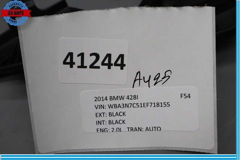 Load image into Gallery viewer, 12-16 BMW F30 428i Front Right Passenger Side Inner Seat Trim Cover Oem
