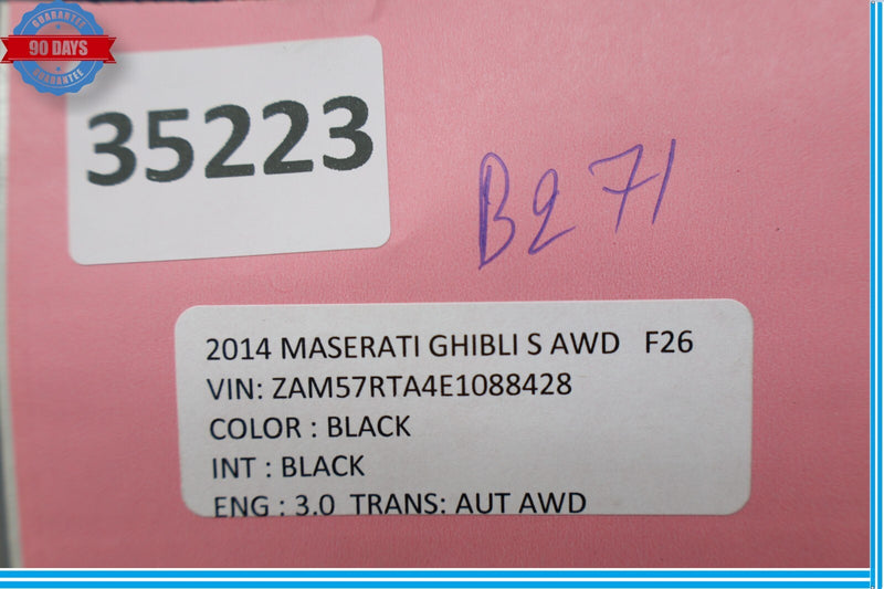 Load image into Gallery viewer, 14-17 Maserati Ghibli Rear Right Passenger Side Door Control Module Oem