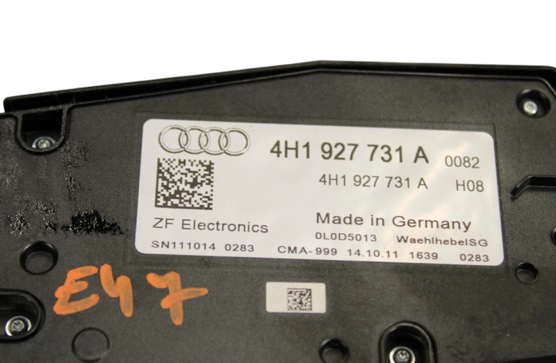 Load image into Gallery viewer, 11-18 Audi S8 A8 Quattro Auto Transmission Gear Box Shifter Selector Black Oem