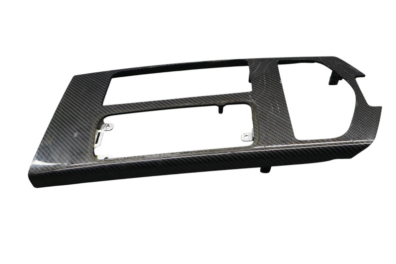 Load image into Gallery viewer, 14-17 Maserati Quattroporte Front Center Console Cover Trim Carbon 670021478 Oem