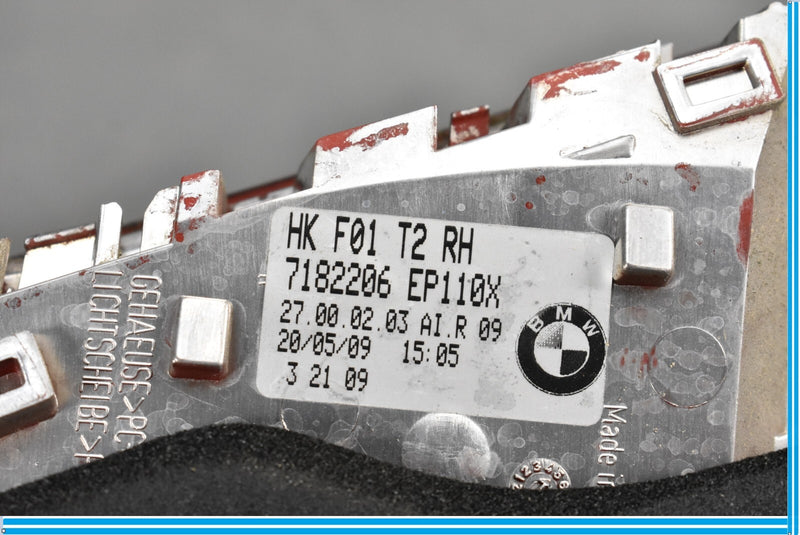 Load image into Gallery viewer, 09-15 BMW 750i F01 F02 F10 Rear Right Passenger Inner Tail Light Backup Lamp Oem