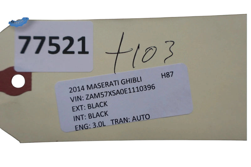 Load image into Gallery viewer, 14-20 Maserati Ghibli Rear Right Passenger Side Door Sill Scuff Plate Trim Oem