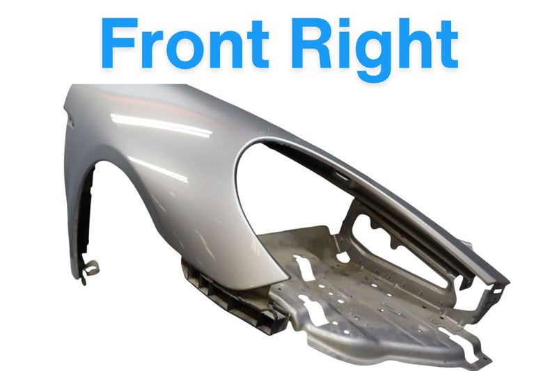 Load image into Gallery viewer, 10-13 Porsche Panamera 970 Front Right Passenger Side Fender Assembly Silver Oem
