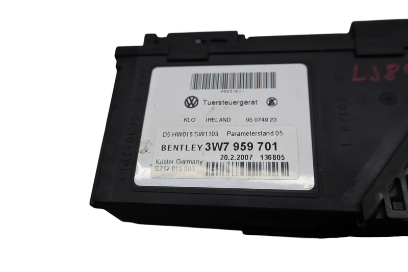 Load image into Gallery viewer, 07-11 Bentley Continental GT Front Left Side Door Window Regulator Motor Oem