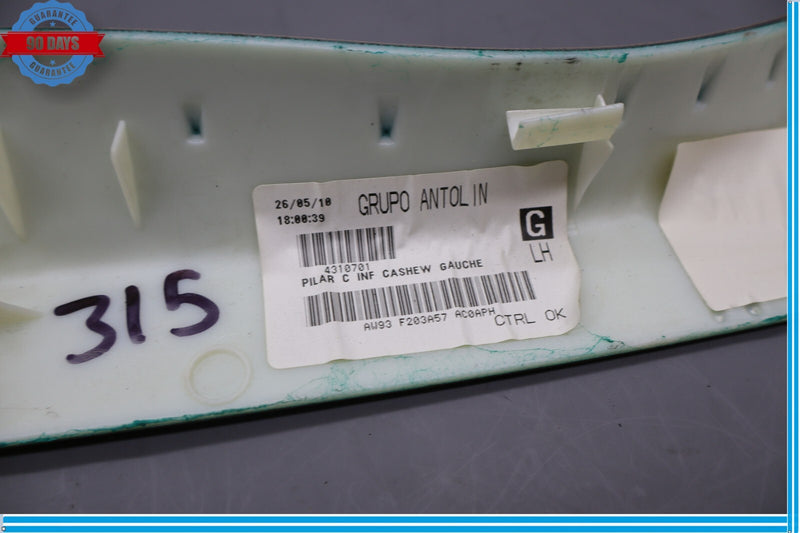 Load image into Gallery viewer, 10-15 Jaguar X351 XJ Rear Left Driver Side Lower C Pillar Trim Oem