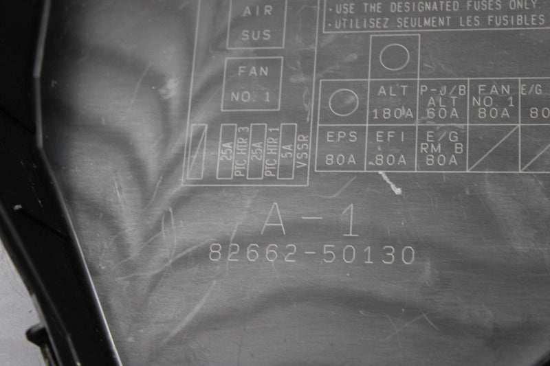 Load image into Gallery viewer, 07-09 Lexus LS460 Engine Fuse Relay Junction Box Upper Cover 8266250130 Oem