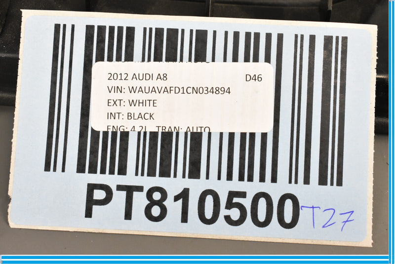 Load image into Gallery viewer, 11-17 Audi A8 A8L Quattro Lower Steering Column Cover 4H188030138M OEM