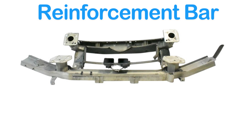 Load image into Gallery viewer, 03-08 Maserati Quattroporte Front Reinforcement Bar Mount Bracket Holder OEM
