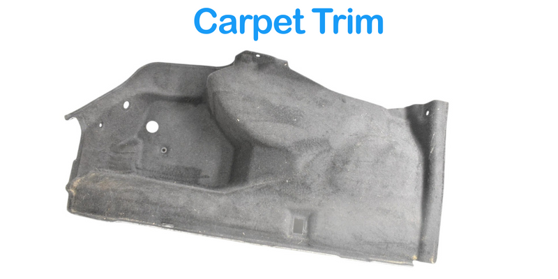 Load image into Gallery viewer, 12-18 BMW 650i 640i F12 Rear Right Passenger Trunk Side Carpet Trim Liner Oem