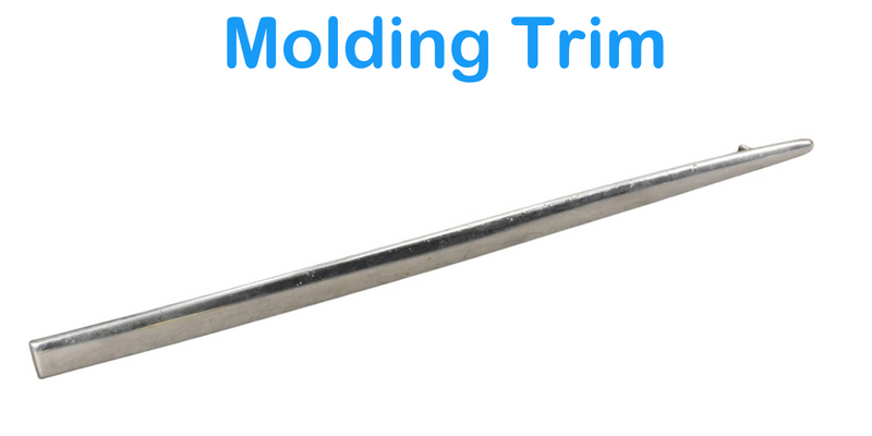 Load image into Gallery viewer, 04-12 Bentley Continental Rear Right Passenger Side Door Window Molding Trim Oem