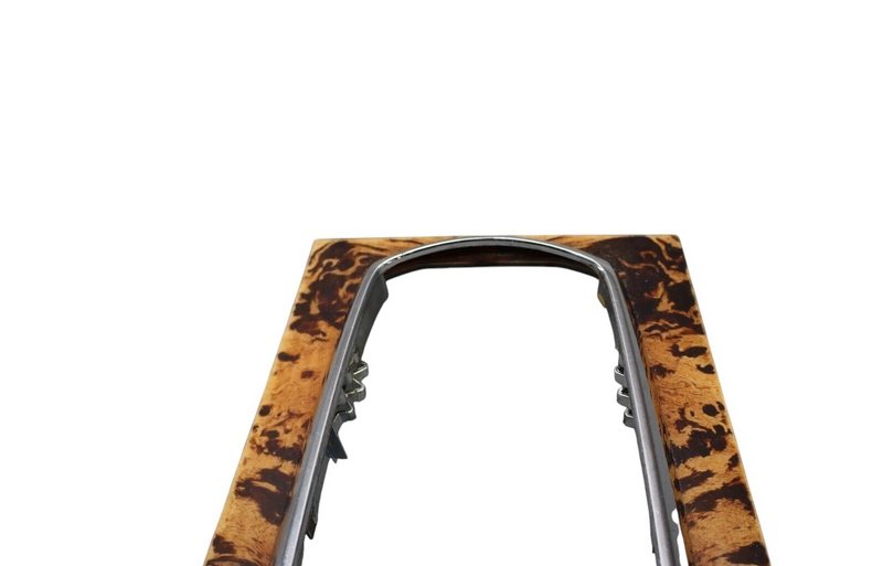 Load image into Gallery viewer, 10-15 Jaguar X150 XK XKR Center Console Shifter Bezel Trim Wood Grain Oem