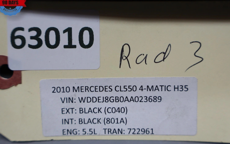 Load image into Gallery viewer, 10-14 Mercedes W216 CL550 CL600 Engine A/C Condenser Water Cooling Radiator Oem