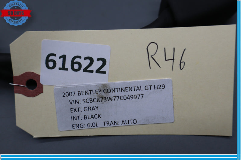 Load image into Gallery viewer, 2007 Bentley Continental GT Front or Rear Right Interior Roof Grab Handle Oem