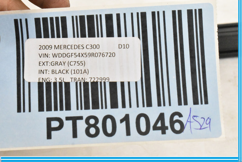 Load image into Gallery viewer, MERCEDES C300 W204 REAR RIGHT DOOR WINDOW BELT WEATHERSTRIP SEAL OEM 2008-14
