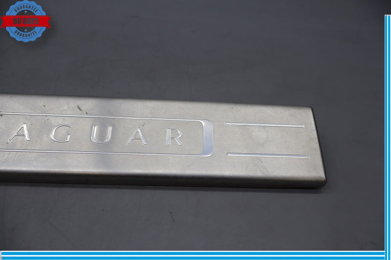 Load image into Gallery viewer, 10-18 Jaguar X351 XJ XJL Front Left Driver Side Door Sill Scuff Tread Plate Oem