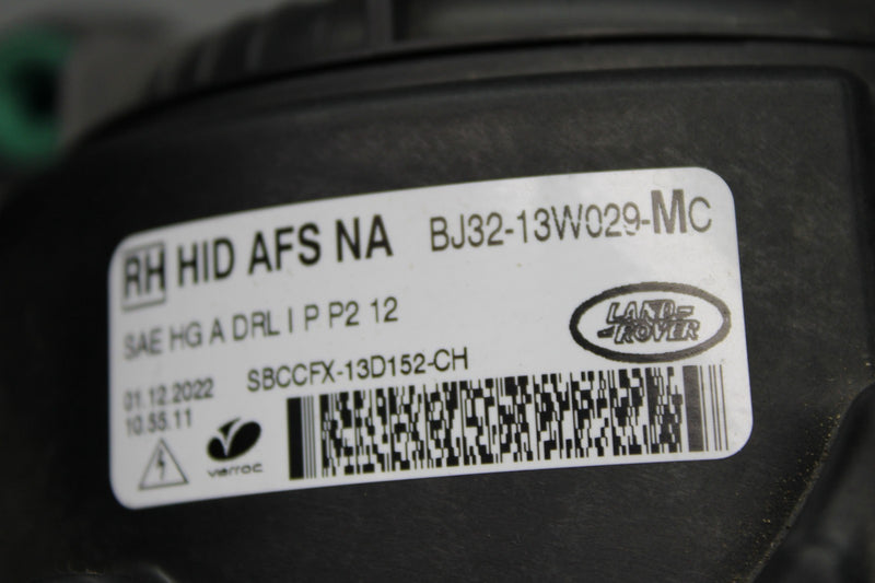Load image into Gallery viewer, 12-15 Range Rover Evoque L538 Right Headlight Lamp Light Bi-Xenon AFS Oem