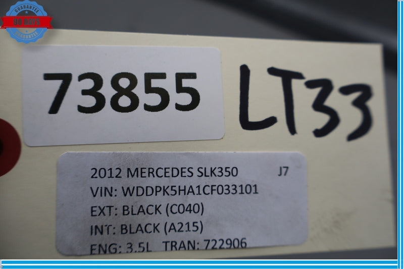 Load image into Gallery viewer, 12-20 Mercedes R172 SLK250 SLK350 Convertible Top Roof Rear Cover Panel Trim Oem