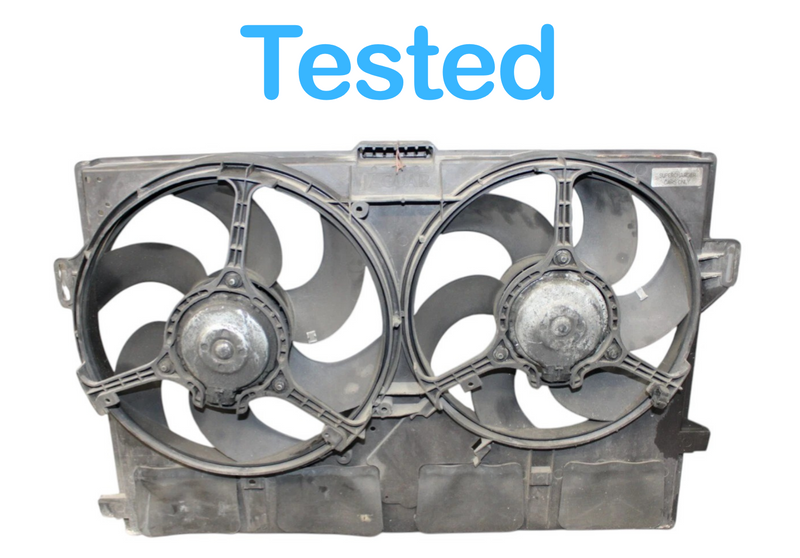Load image into Gallery viewer, 97-02 Jaguar XK8 XKR X100 Engine Radiator Cooling Fan Assembly MJB4270AA Oem