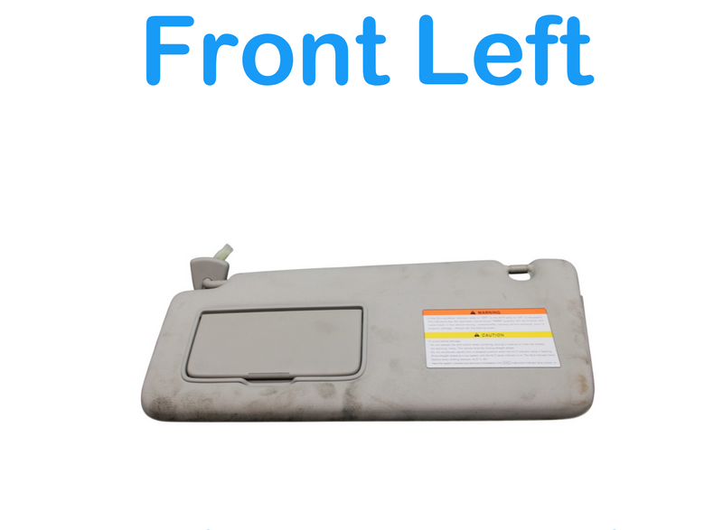 Load image into Gallery viewer, 11-24 Infiniti QX56 QX80 Front Left Driver Side Sun Visor Sunvisor Shade Oem