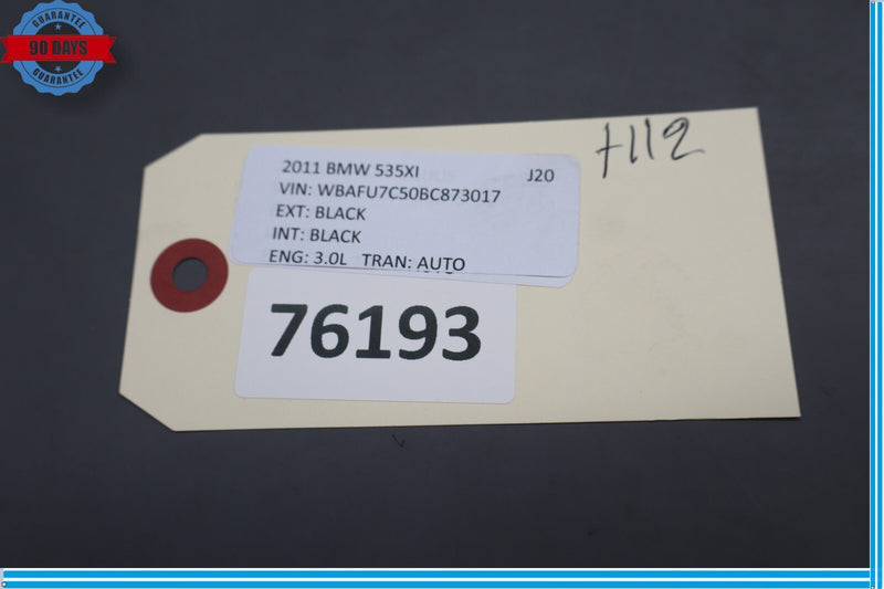 Load image into Gallery viewer, 11-16 BMW 528i 535i GT xDrive Front Left Driver Seat Rail Rack Cover Panel Oem