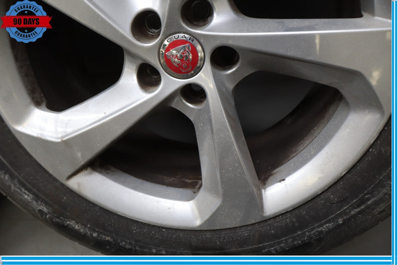 Load image into Gallery viewer, 17-23 Jaguar X761 F-Pace 19x8.5 19" 5 Spoke Wheel Rim W/Tire Set of 4 Oem