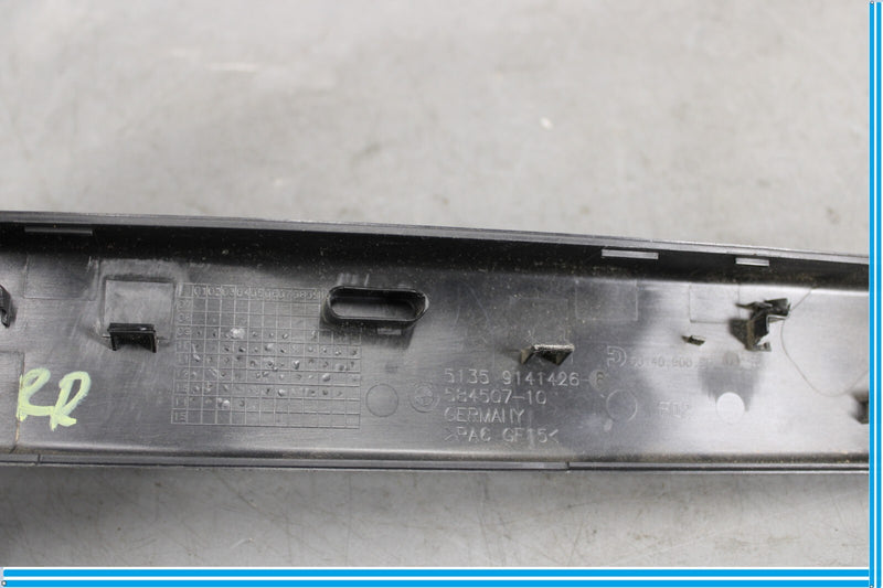 Load image into Gallery viewer, 09-15 BMW 750Li F01 F02 Rear Right Side Door Window Trim Cover Panel Oem